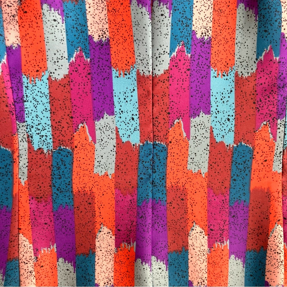 Fossil Women's sleeveless multi-color drop waist dress, Sz XS - Picture 4 of 17